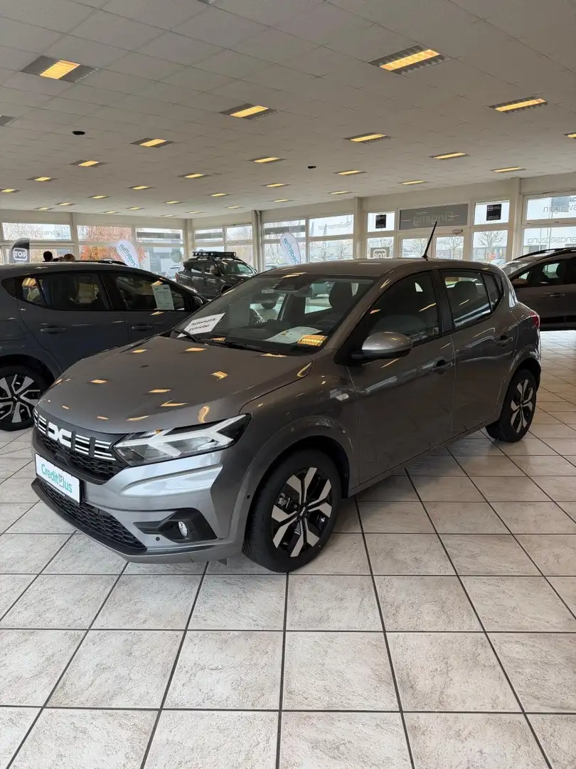 Dacia Sandero TCe 90 CVT Expression SHZ ALU PDC Gris - 2