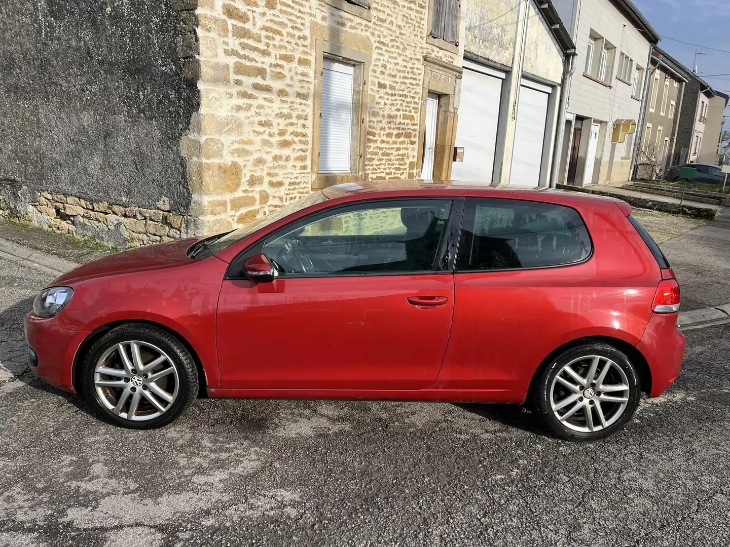 Volkswagen Golf Golf 1.4 TSI 122 Confortline Rouge - 2