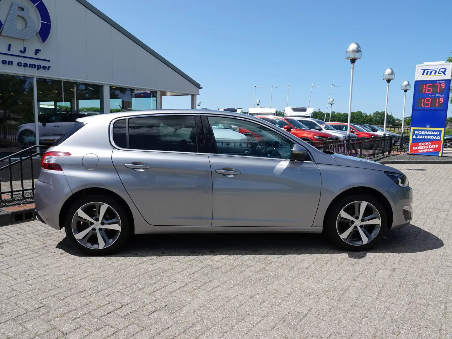 Peugeot 308 1.2 PT 130PK GT-line PANO | NAVI | LMV | CRUISE | Gris - 2