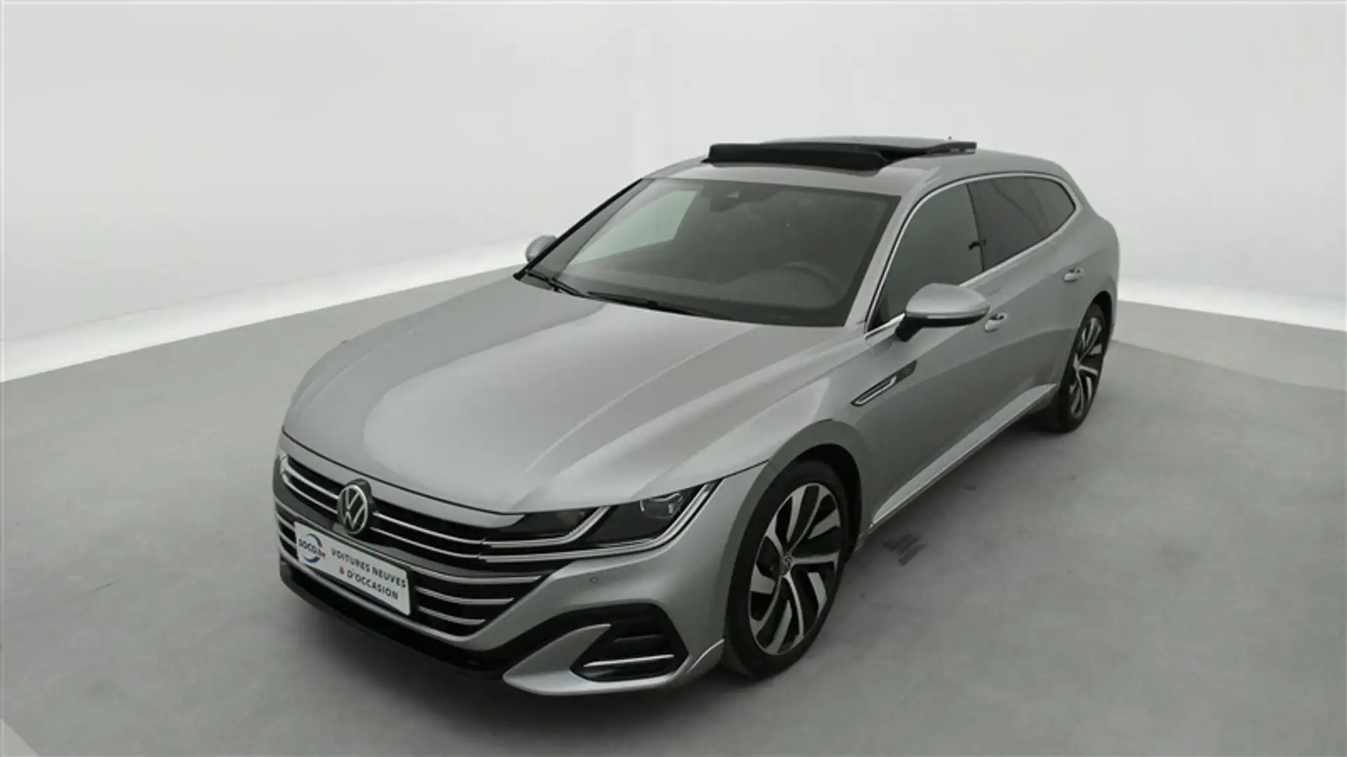 Volkswagen Arteon 1.5 TSI R-Line S-CUIR/NAVI/TO PANO/FULL LED/JA19 Gris - 1