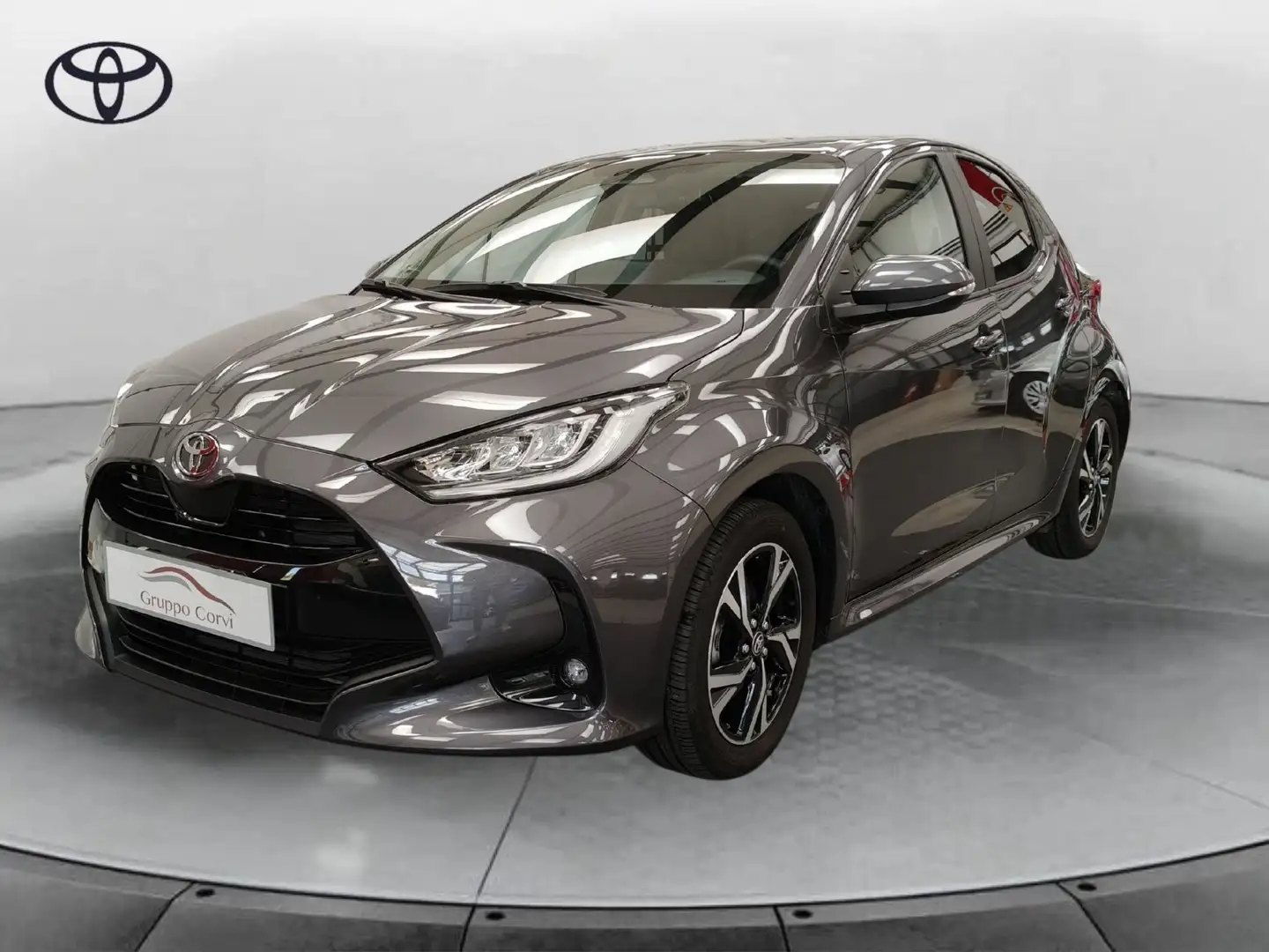 Toyota Yaris 1.5 Hybrid 5 porte Trend Grigio - 1
