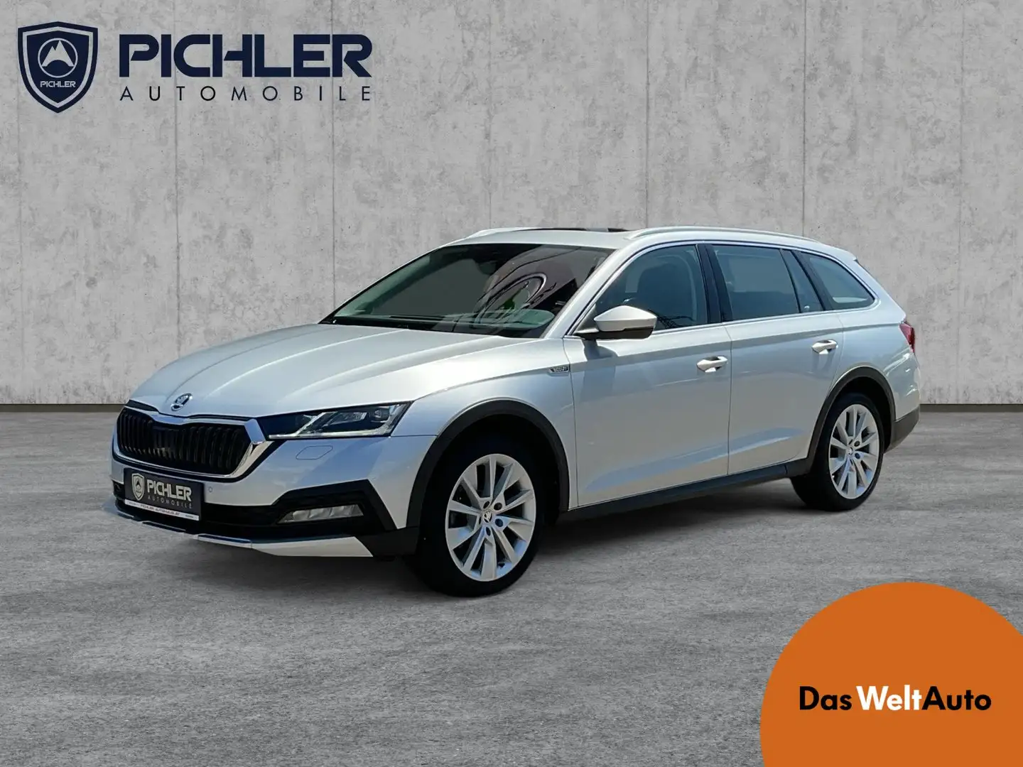 Skoda Octavia 4x4 SCOUT TDI DSG Zilver - 1