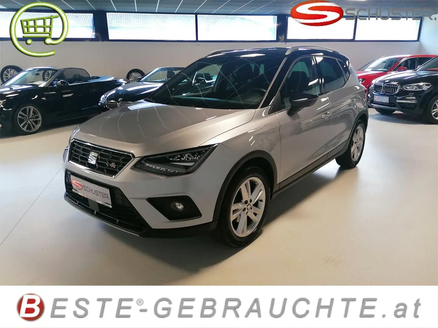 SEAT Arona FR 1,0 TGI- FR  ERDGAS und BENZIN Argent - 1