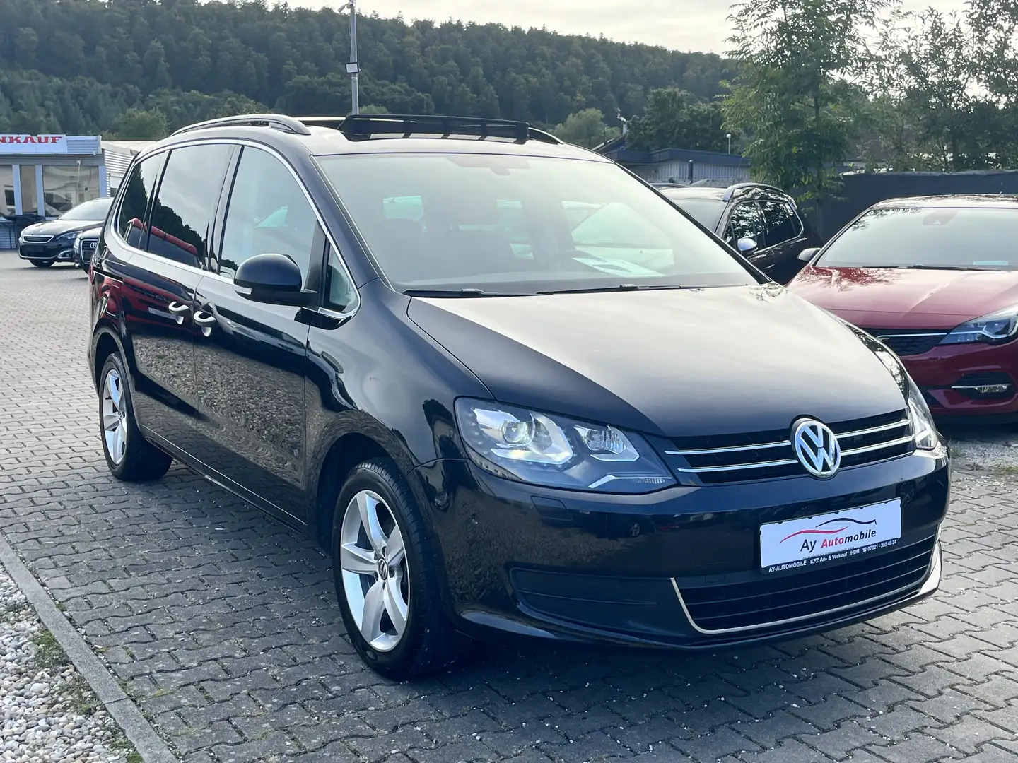 Volkswagen Sharan Comfortline BMT *7 Sitzer* Automatik*Pano* Schwarz - 2