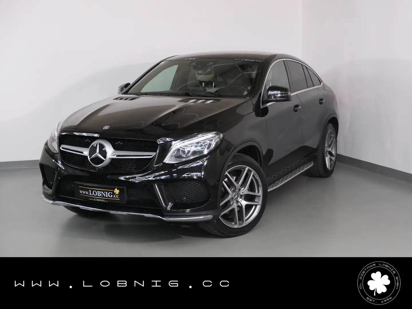 Mercedes-Benz GLE 350 GLE 350 d 4M AMG Line Coupé | AHK | Pano | Voll Schwarz - 1