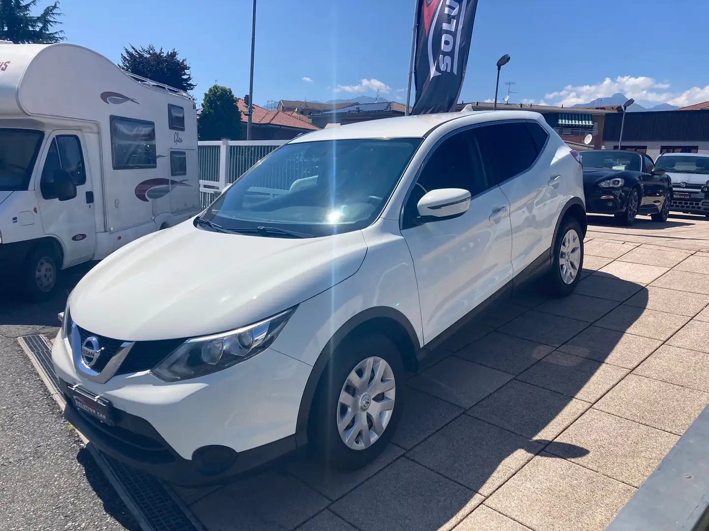 Nissan Qashqai Qashqai II  1.2 dig-t Tekna 115cv Bianco - 2