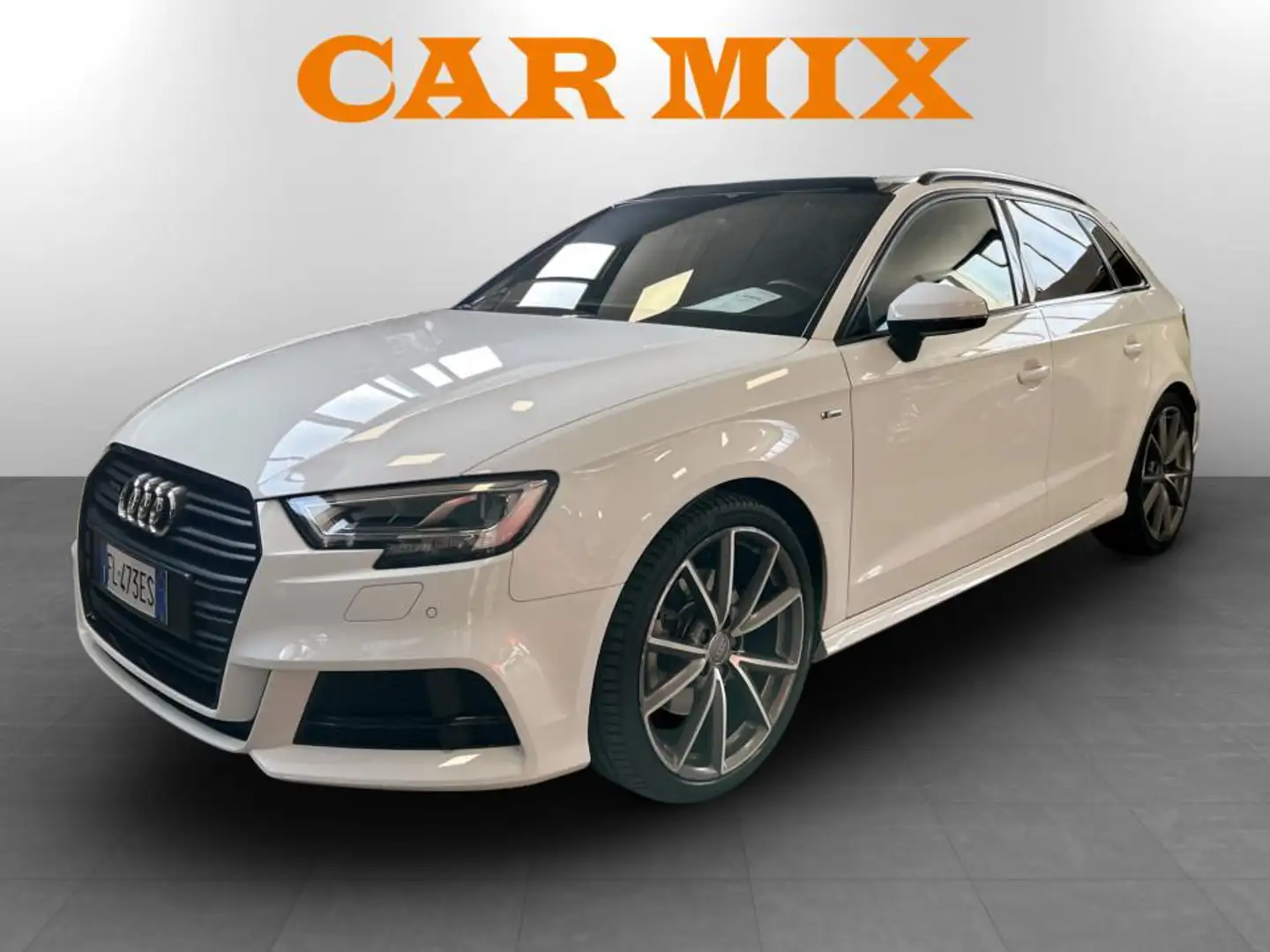 Audi A3 Sportback 2.0 tdi Sport quattro 184cv s-tronic Bianco - 1