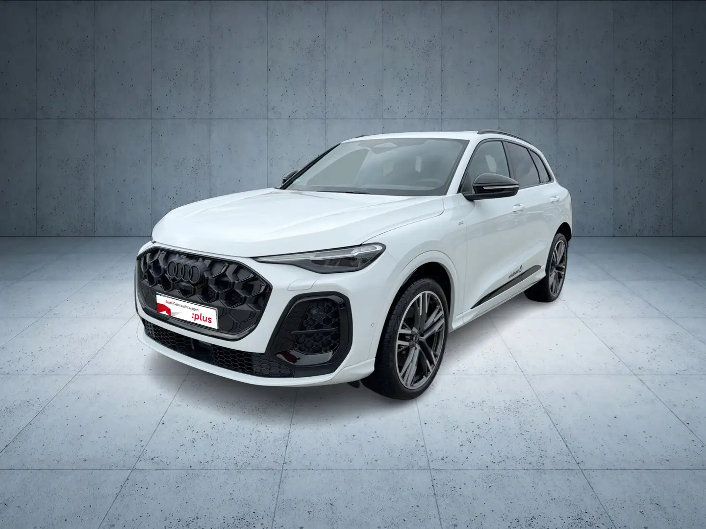 Audi Q5 SUV TDI qu. S tr. PANO Matrix 21 AHK 360 ACC Blanc - 2