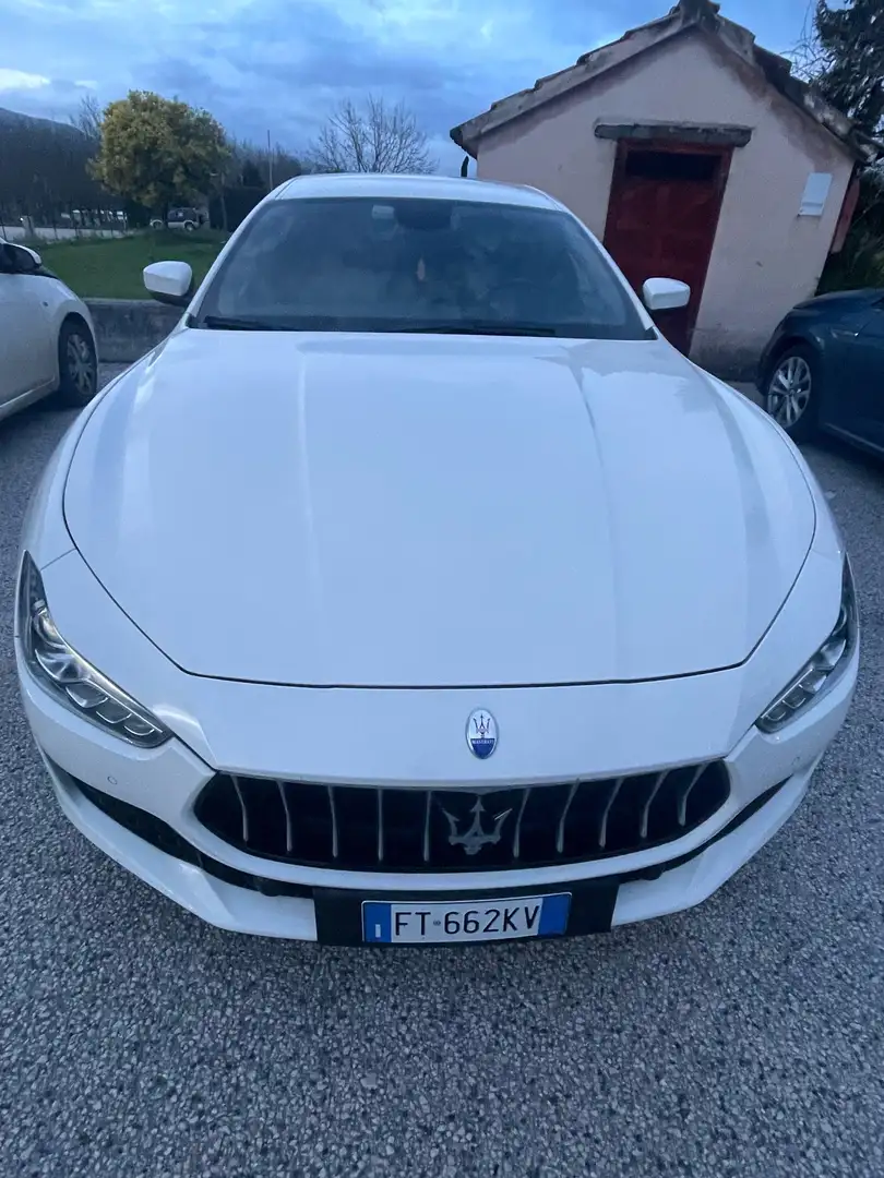 Maserati Ghibli 3.0 V6 ds 275cv auto my18 Bianco - 1