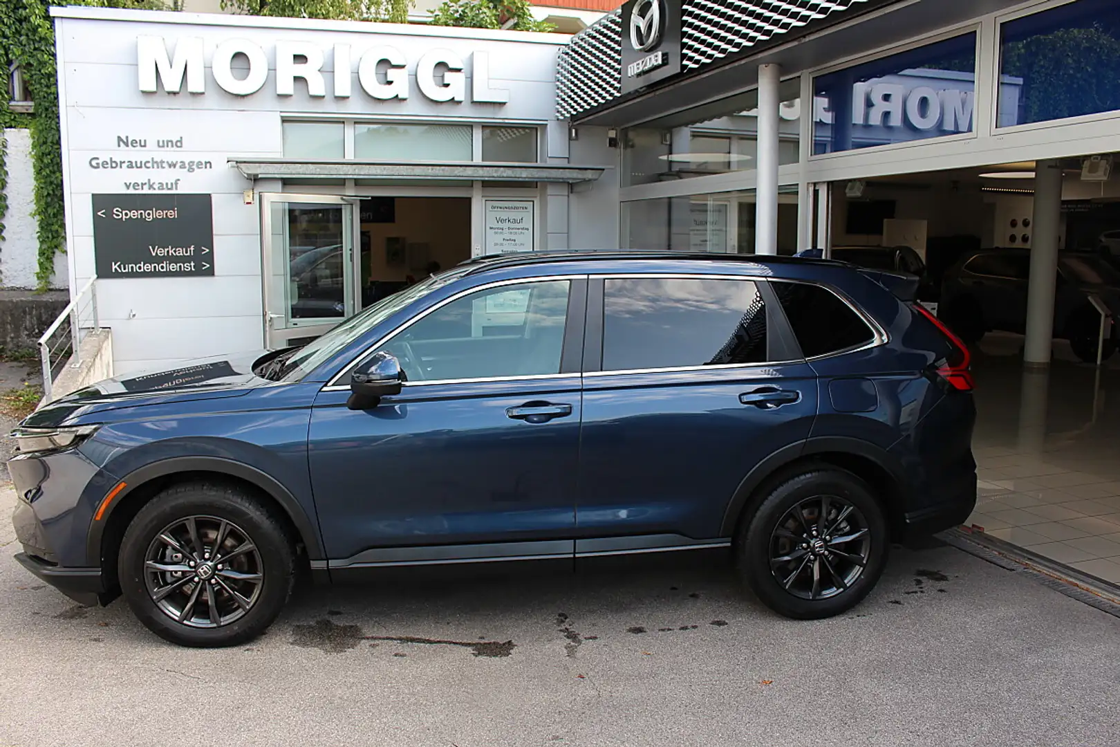 Honda CR-V 2,0 i-MMD e:HEV Advance AWD Aut. Blau - 1