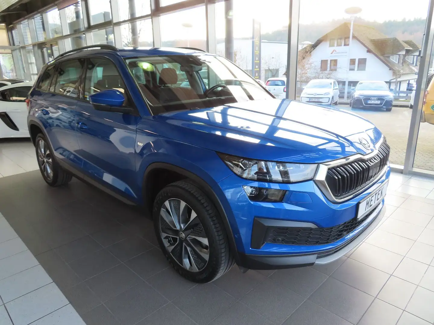 Skoda Kodiaq Tour 4x4 2.0 TDI  NAVI LED 4 X SHZ AHK Bleu - 2
