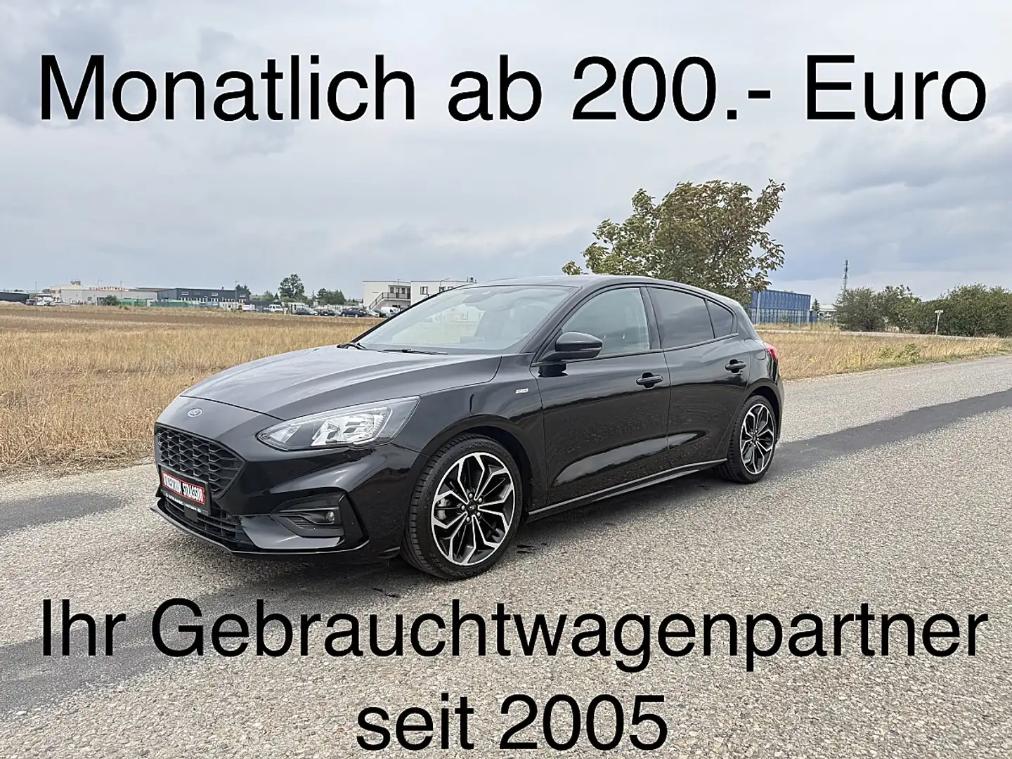 Ford Focus 1,5 EcoBlue ST-Line Schwarz - 1