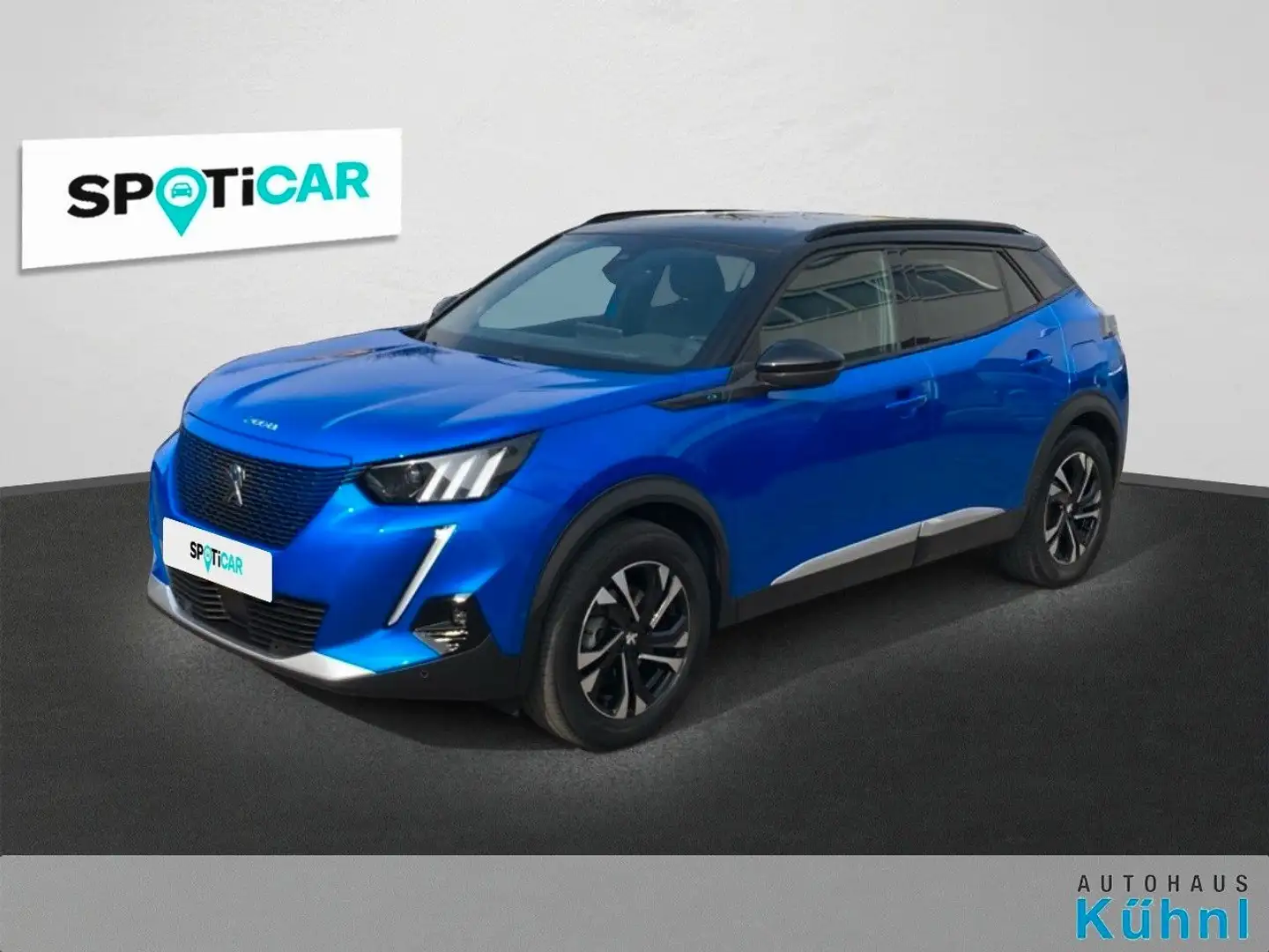 Peugeot 2008 E-2008 GT Elektro 136 50KWh Batterie Blau - 1