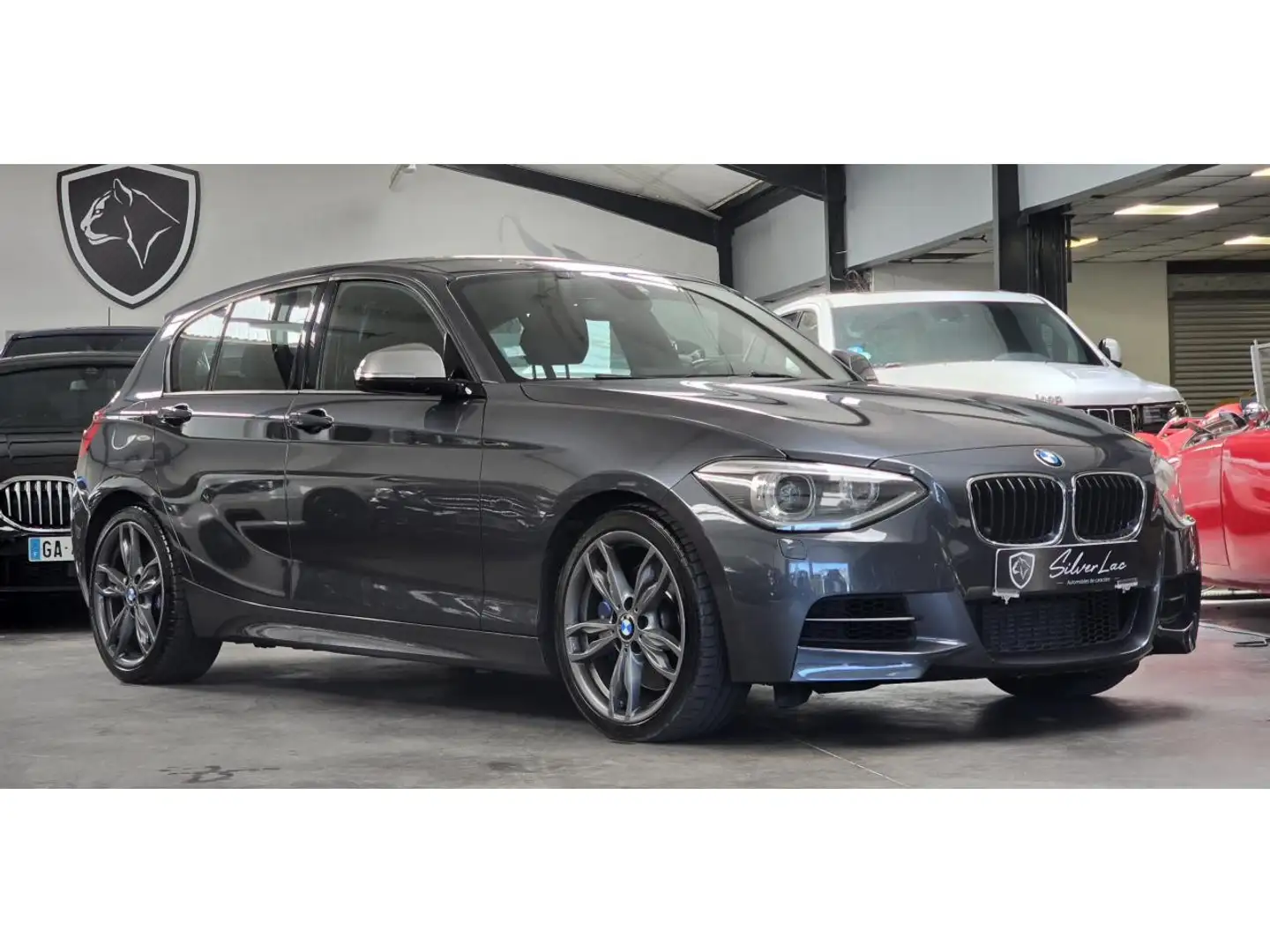 BMW 135 M135i XDRIVE BVA 5 PORTES F20 M PERFORMANCE / HIST Gris - 2