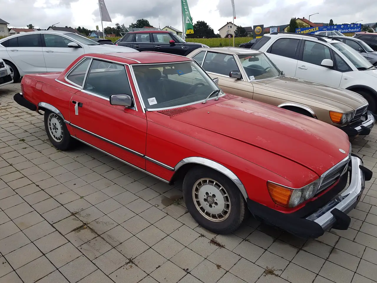 Mercedes-Benz SL 380 380 SL Rot, foto 5
