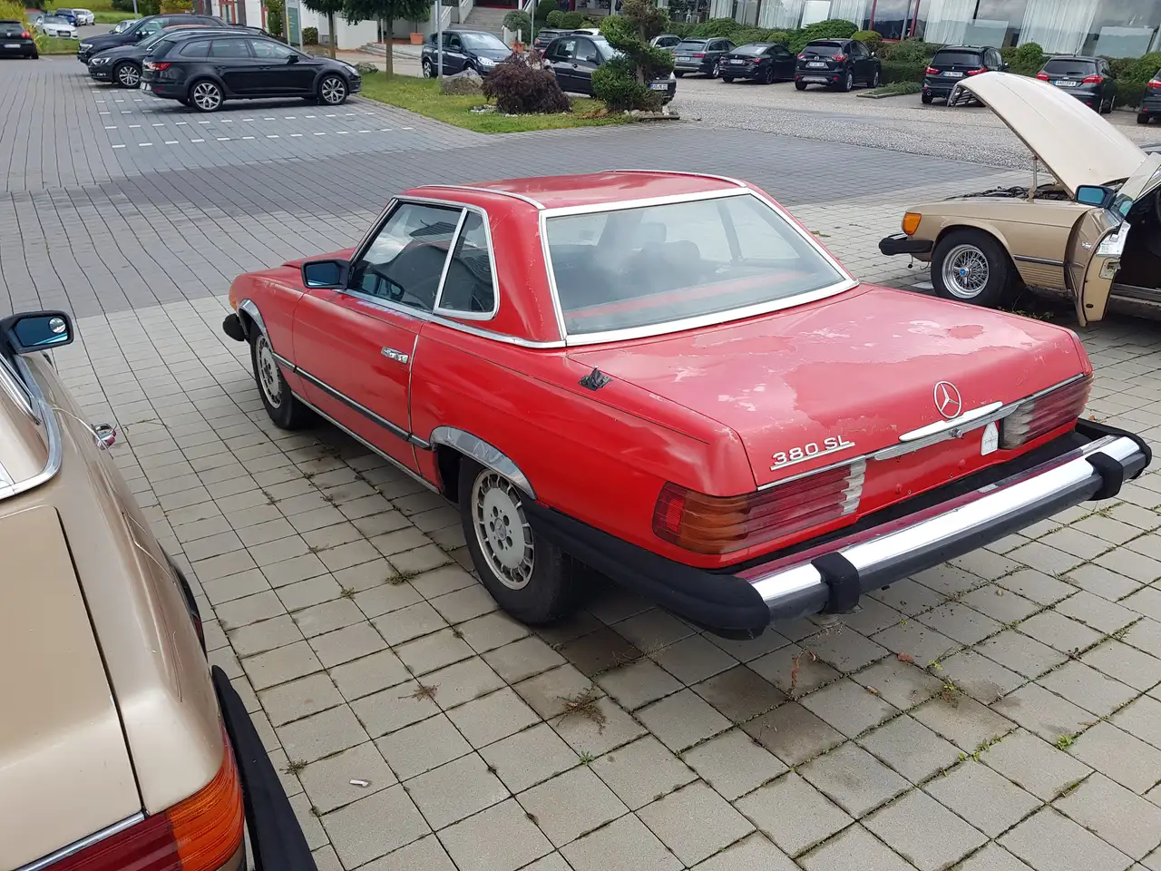 Mercedes-Benz SL 380 380 SL Rot, foto 4