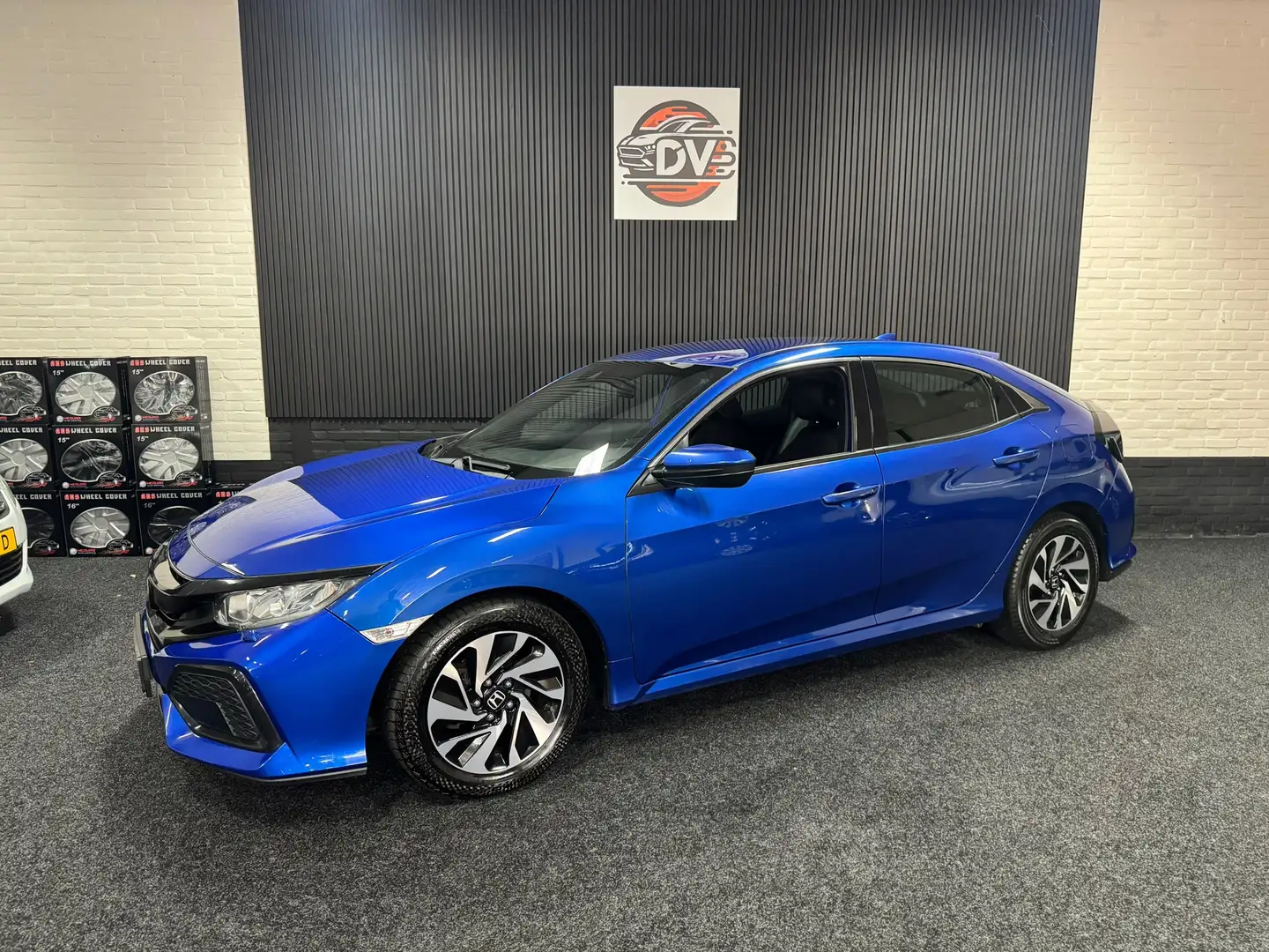 Honda Civic 1.0 i-VTEC Premium, APPLE CAR PLAY, LMV, LED, STL Blauw - 1