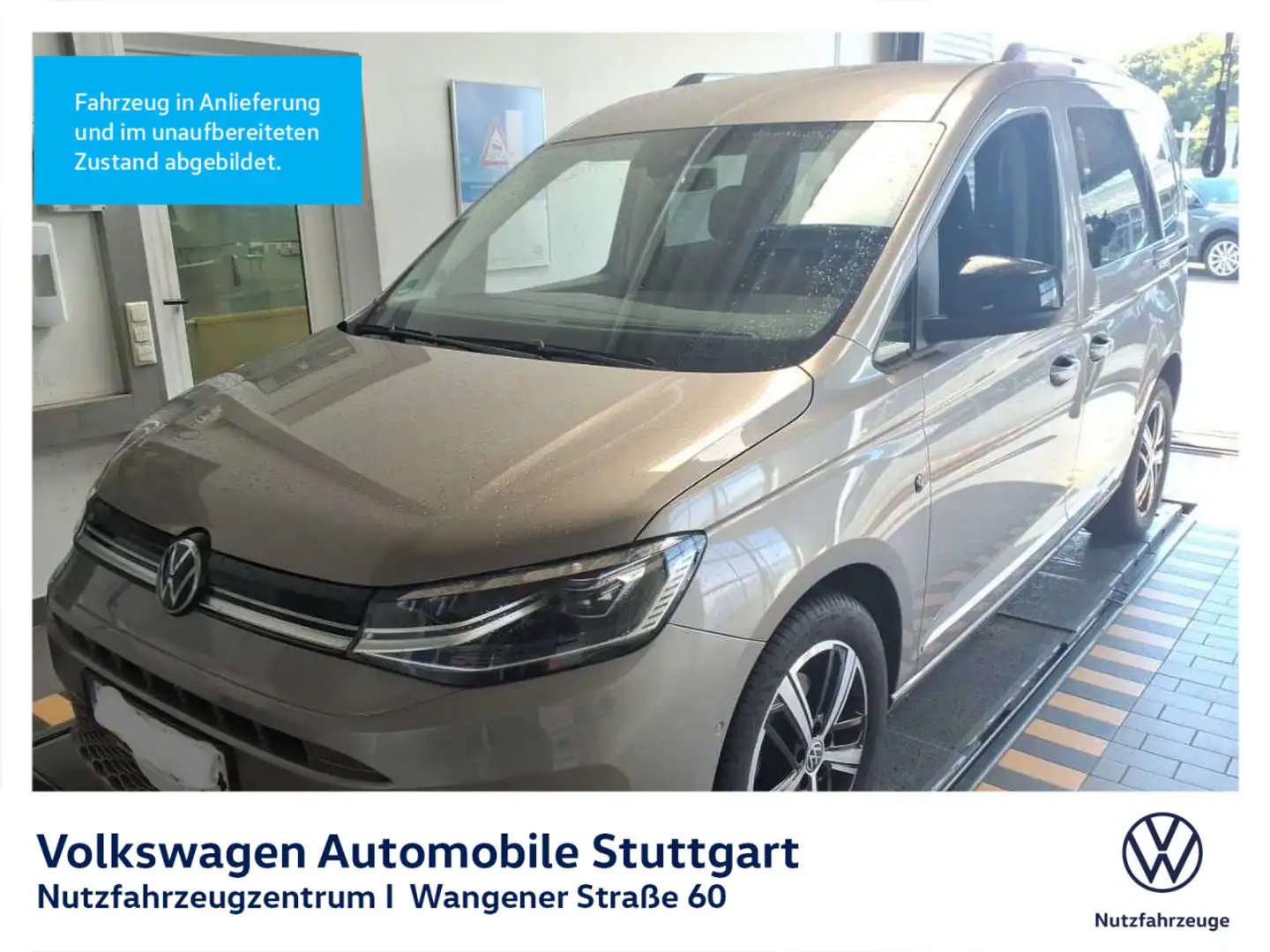 Volkswagen Caddy Style DSG 1.5 TSI Euro 6d ISC FCM Navi AHK Beige - 2