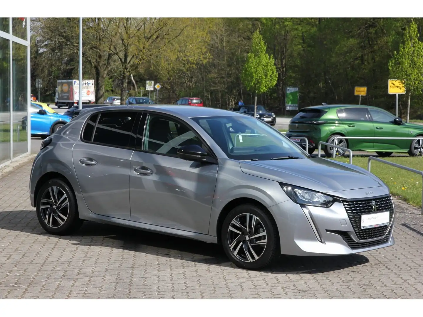Peugeot 208 Allure Pack PT 100 Navi Kamera GJR Carplay Gris - 2