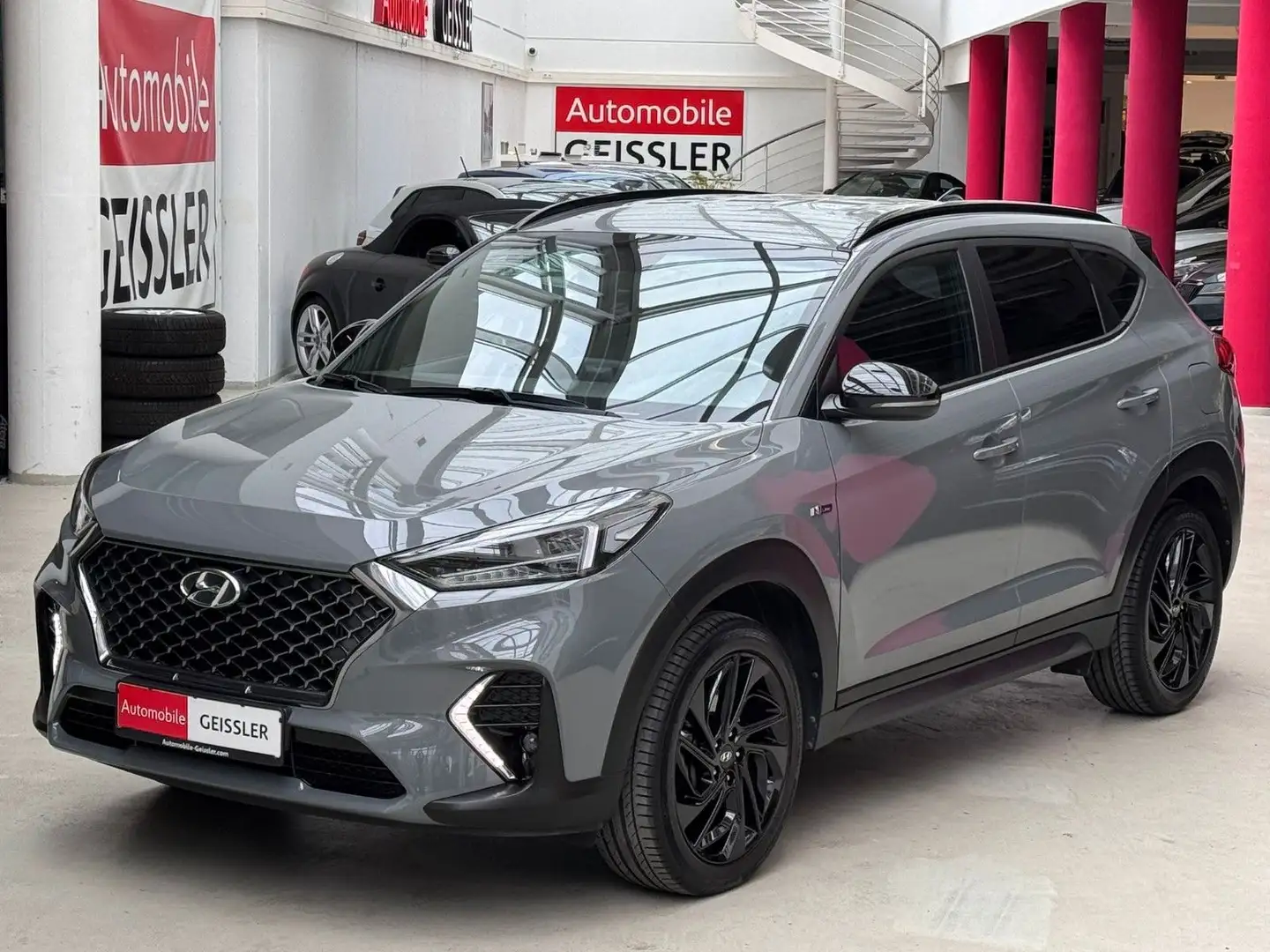 Hyundai TUCSON N Line 2WD LED+NAVI+RFK+SMARTLINK Gris - 1