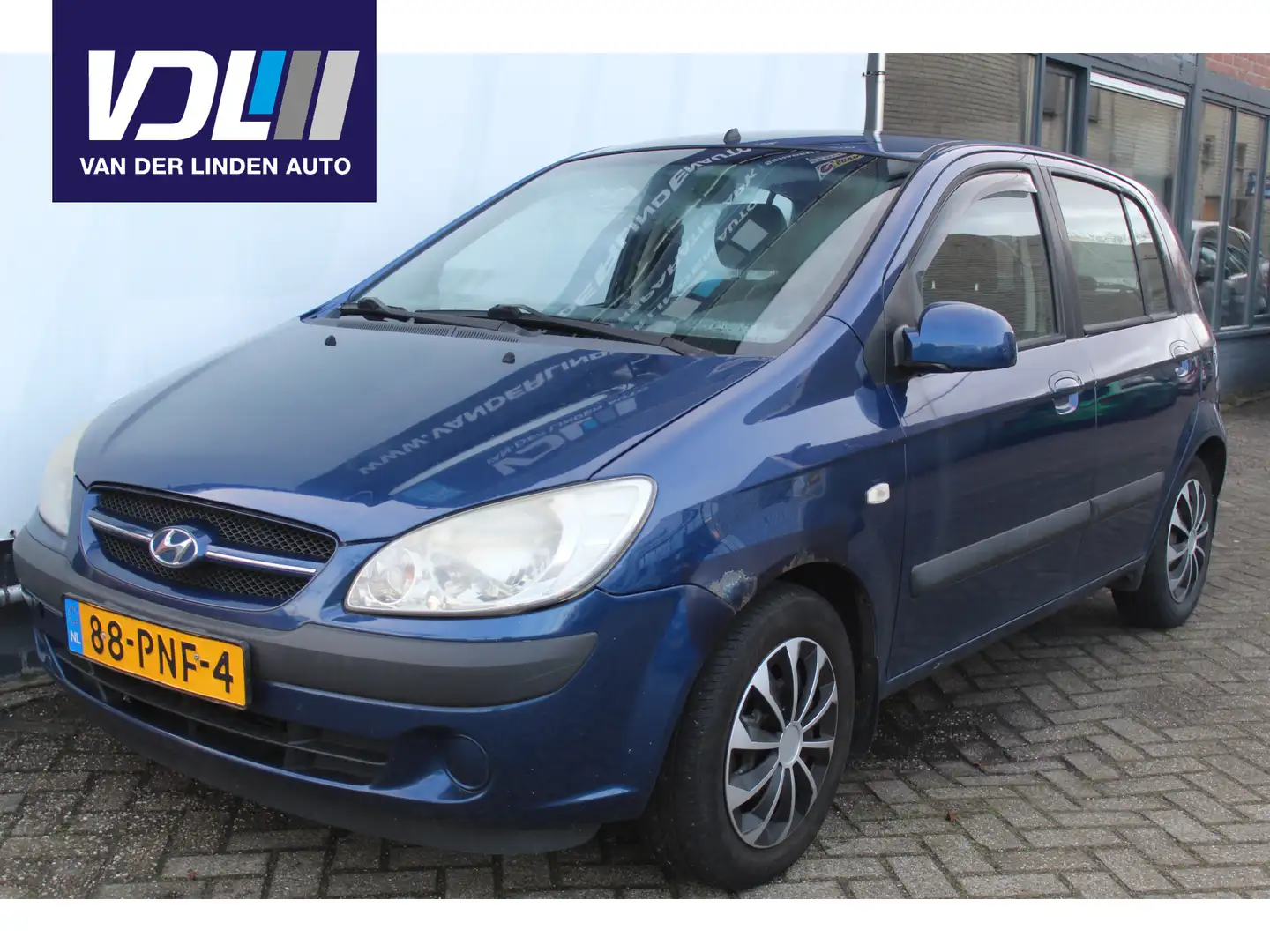 Hyundai Getz 1.1i Active Young handel prijs, zo meenemen Blau - 1
