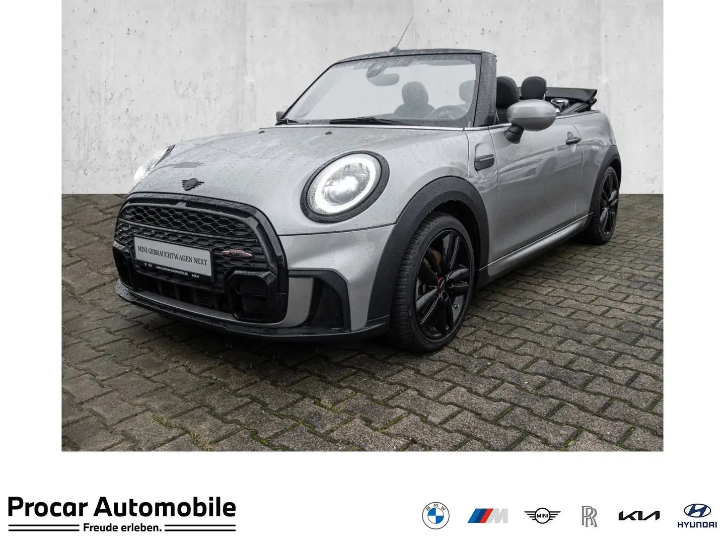 MINI Cooper Cabrio Cooper JCW Trim Aut. LED LHZ DAB RFK Silber - 1
