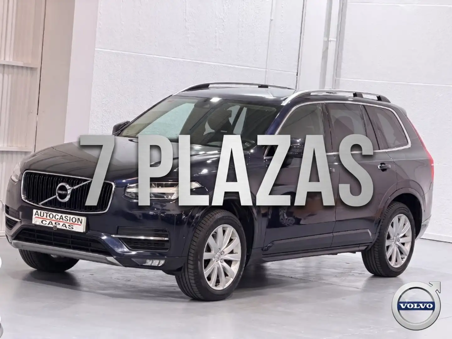 Volvo XC90 D5 Momentum 7pl. AWD 235 Aut. Negro - 1