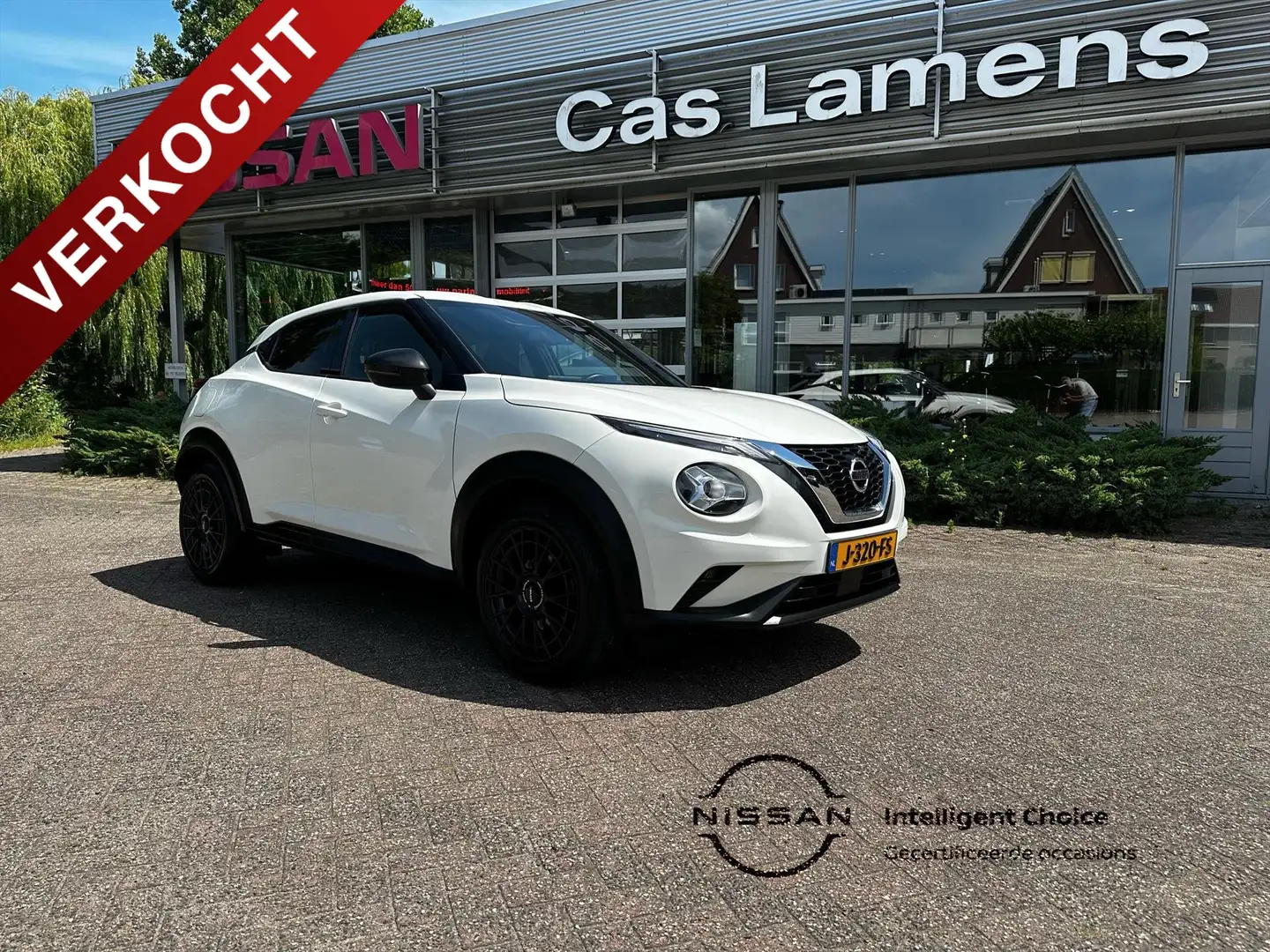 Nissan Juke 1.0 DIG-T 117pk N-Connecta Blanc - 1