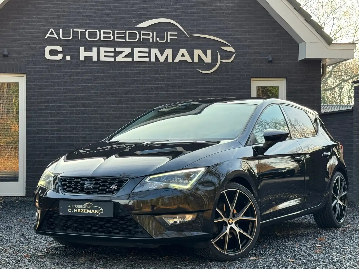 SEAT Leon 1.4 TSI FR Dynamic 19'' CUPRA VELGEN CRUISE CLIMA Zwart - 1