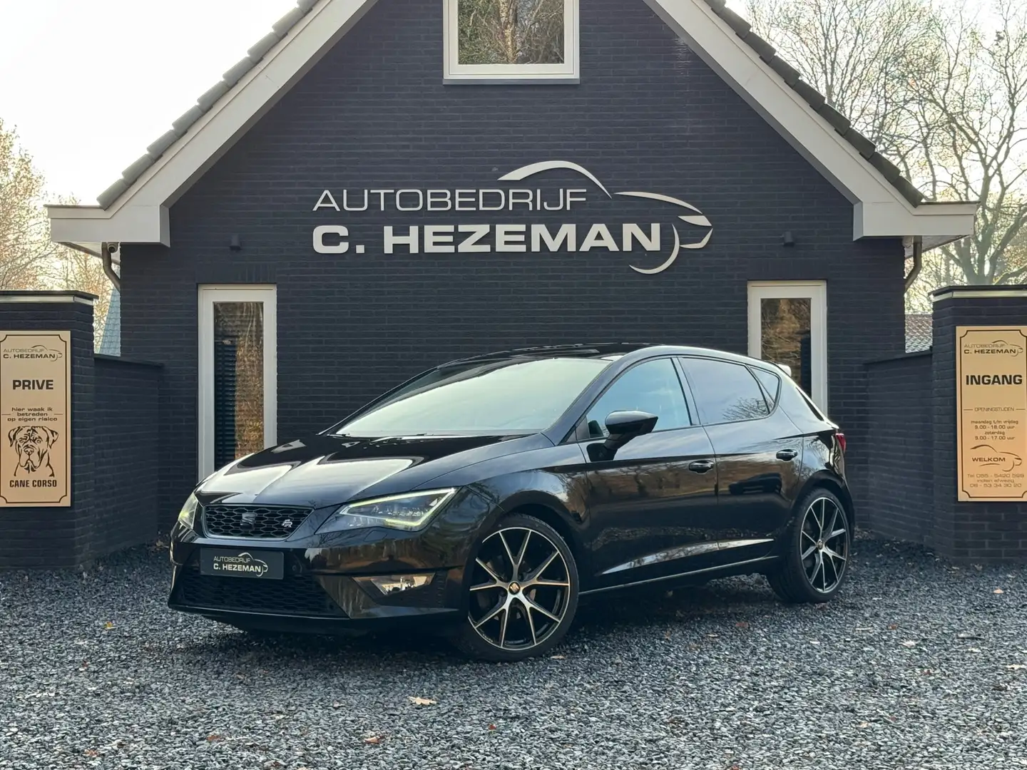 SEAT Leon 1.4 TSI FR Dynamic 19'' CUPRA VELGEN CRUISE CLIMA Zwart - 2