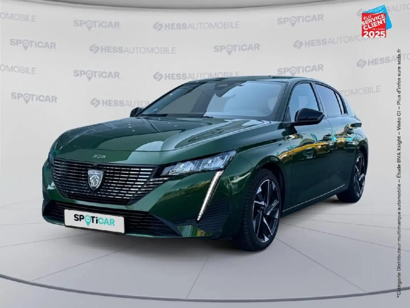 Peugeot 308 1.2 PureTech 130ch S/S Allure Pack Vert - 1