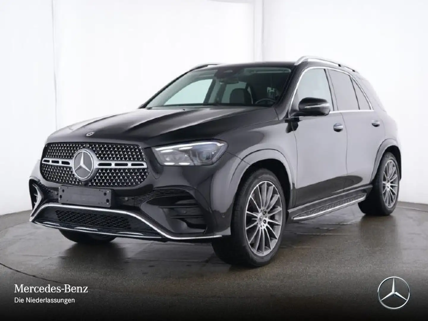 Mercedes-Benz GLE 450 d 4M AMG+360+AHK+MULTIBEAM+SPUR+TOTW+9G Schwarz - 2