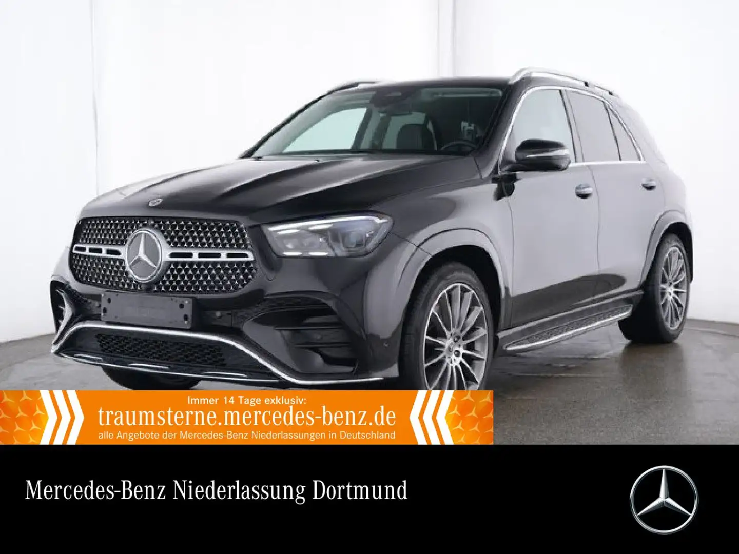 Mercedes-Benz GLE 450 d 4M AMG+360+AHK+MULTIBEAM+SPUR+TOTW+9G Schwarz - 1
