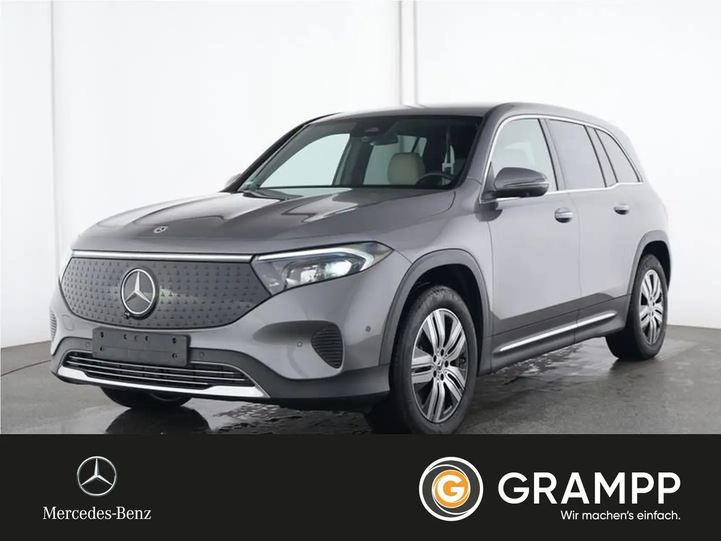 Mercedes-Benz EQB 300 4M ProgressiveAdvancedPlus/AHK/Fahrassi Grau - 1