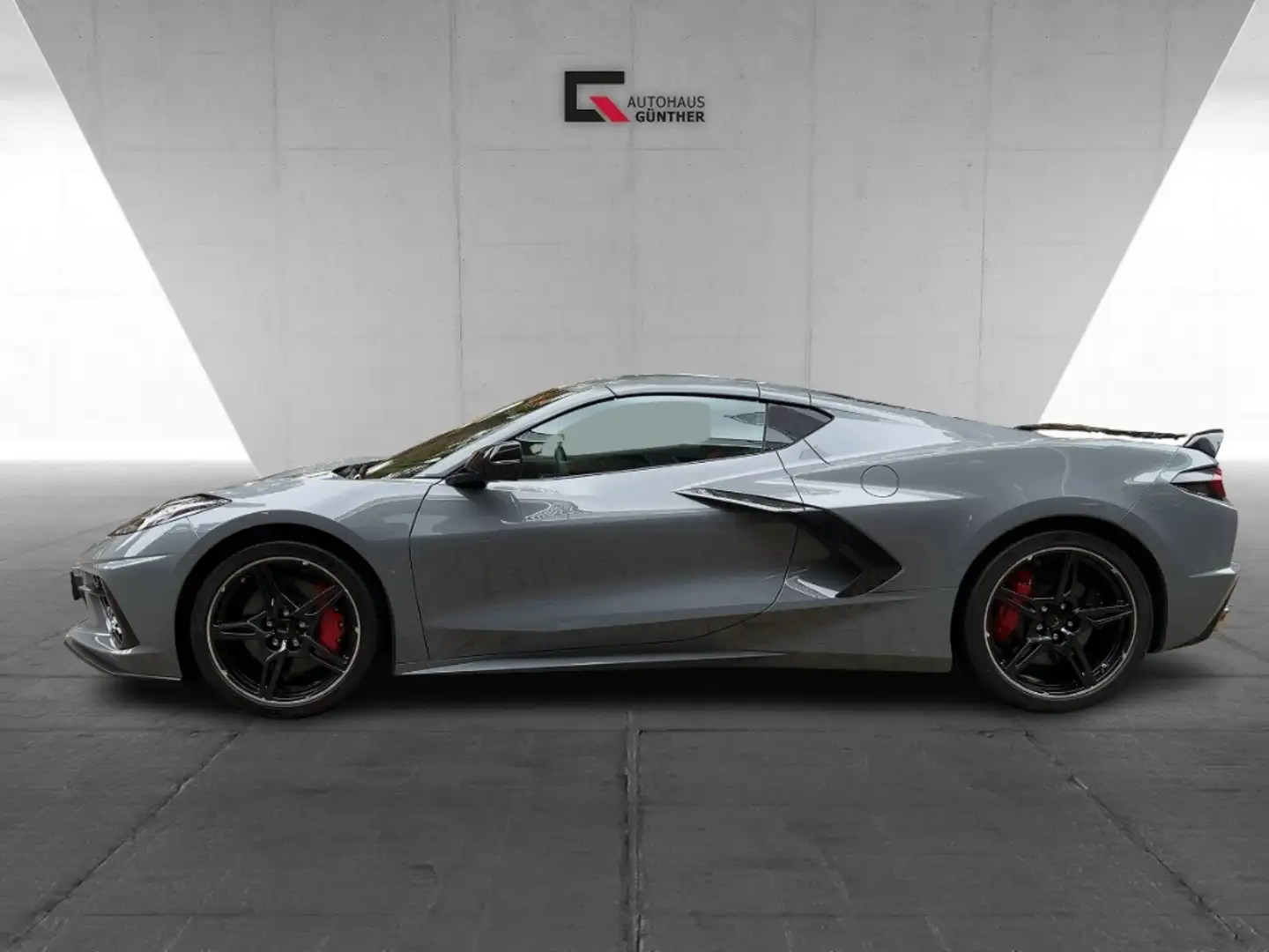 Corvette C8 Coupe 6.2 V8 3LT Z51 EU-Version Lift, Mag.Ride Gris - 2