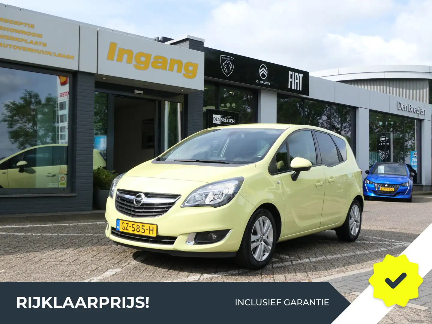 Opel Meriva 1.4 Turbo Design Edition | 2e Eigenaar | Navigatie Groen - 1