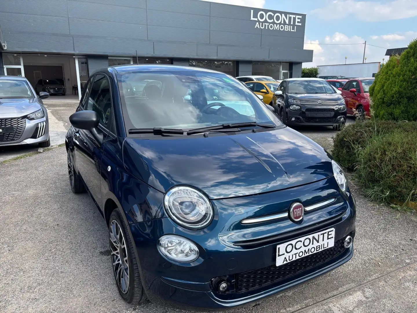Fiat 500 1.0 hybrid Club 70cv Синій - 1