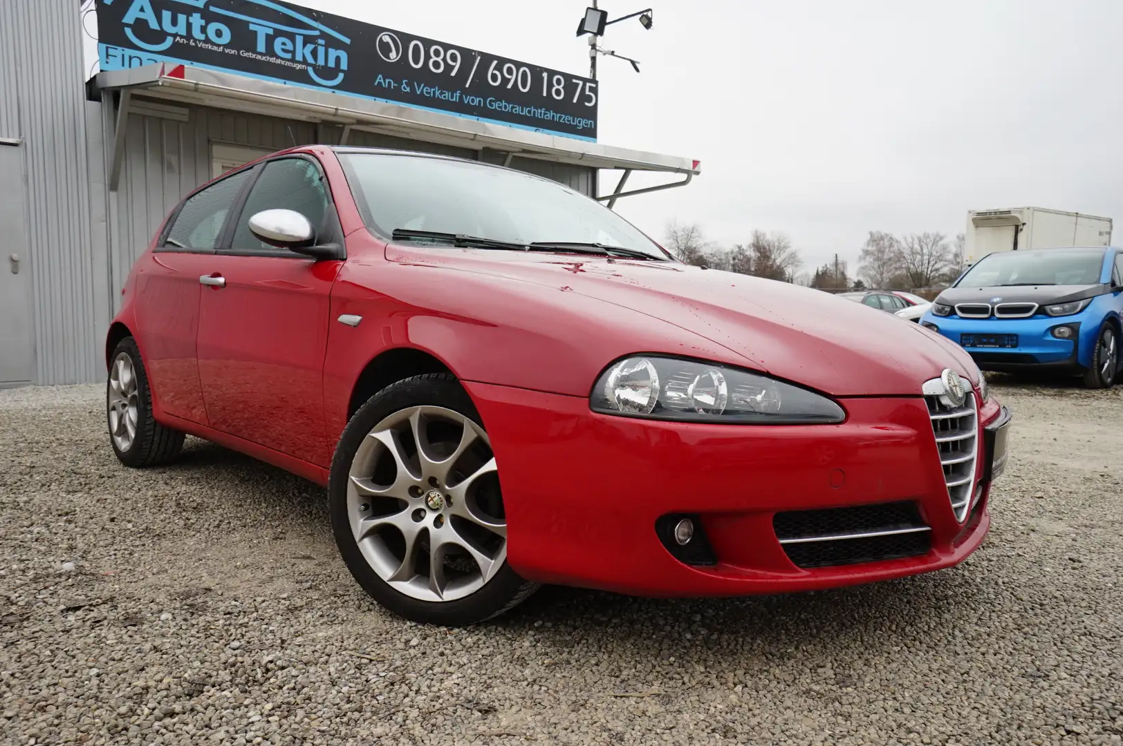 Alfa Romeo 147 1.6 TS Black Line |HU: NEU| |Klimaautomatik| Rot - 1