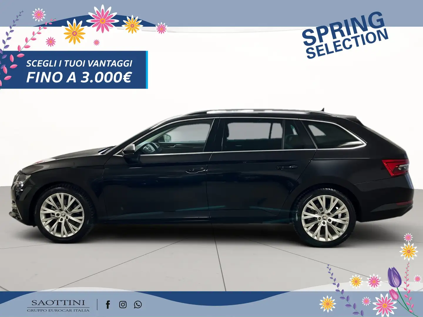 Skoda Superb Wagon IV 1.4 TSI Style DSG Nero - 2