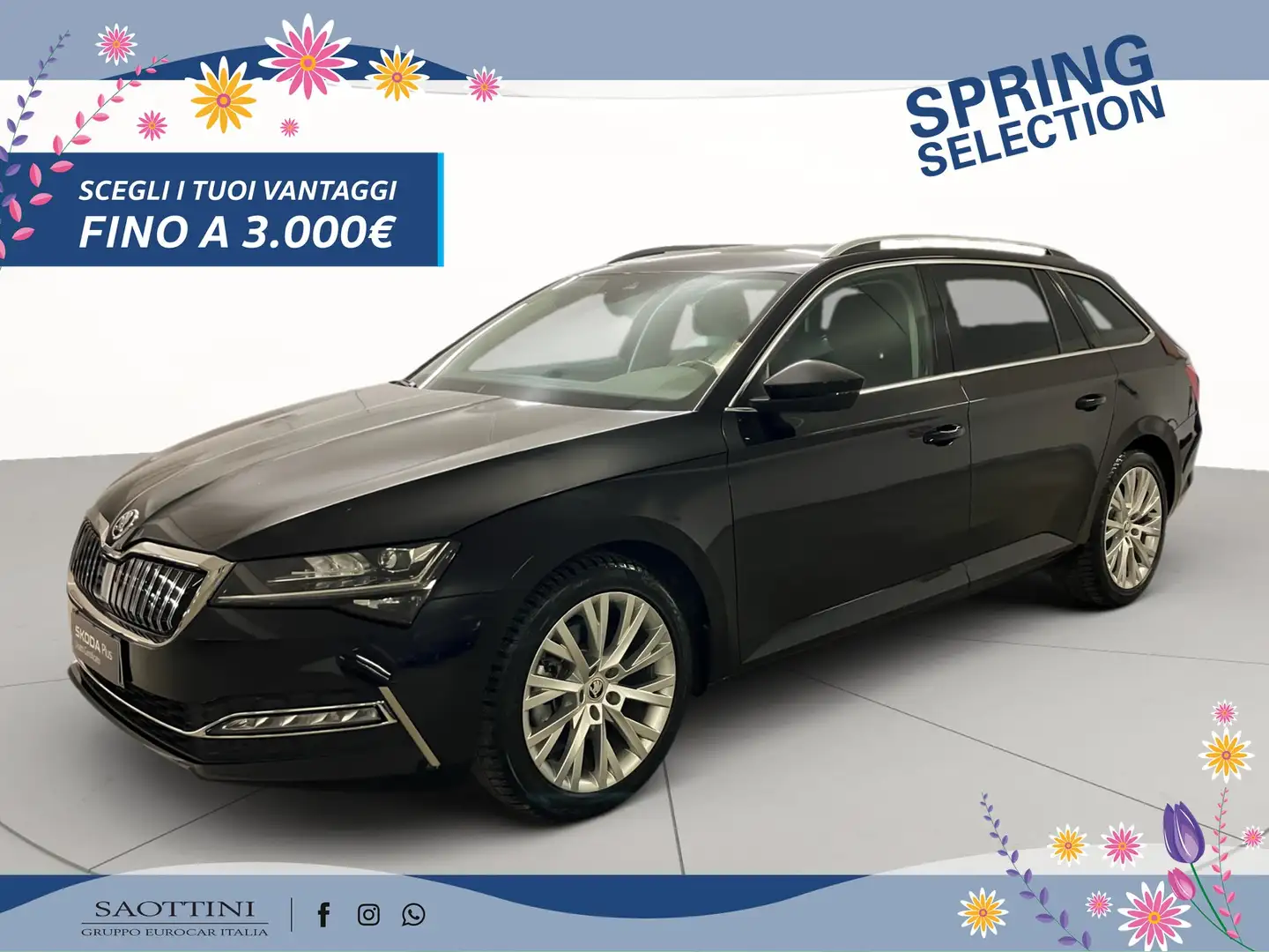 Skoda Superb Wagon IV 1.4 TSI Style DSG Nero - 1