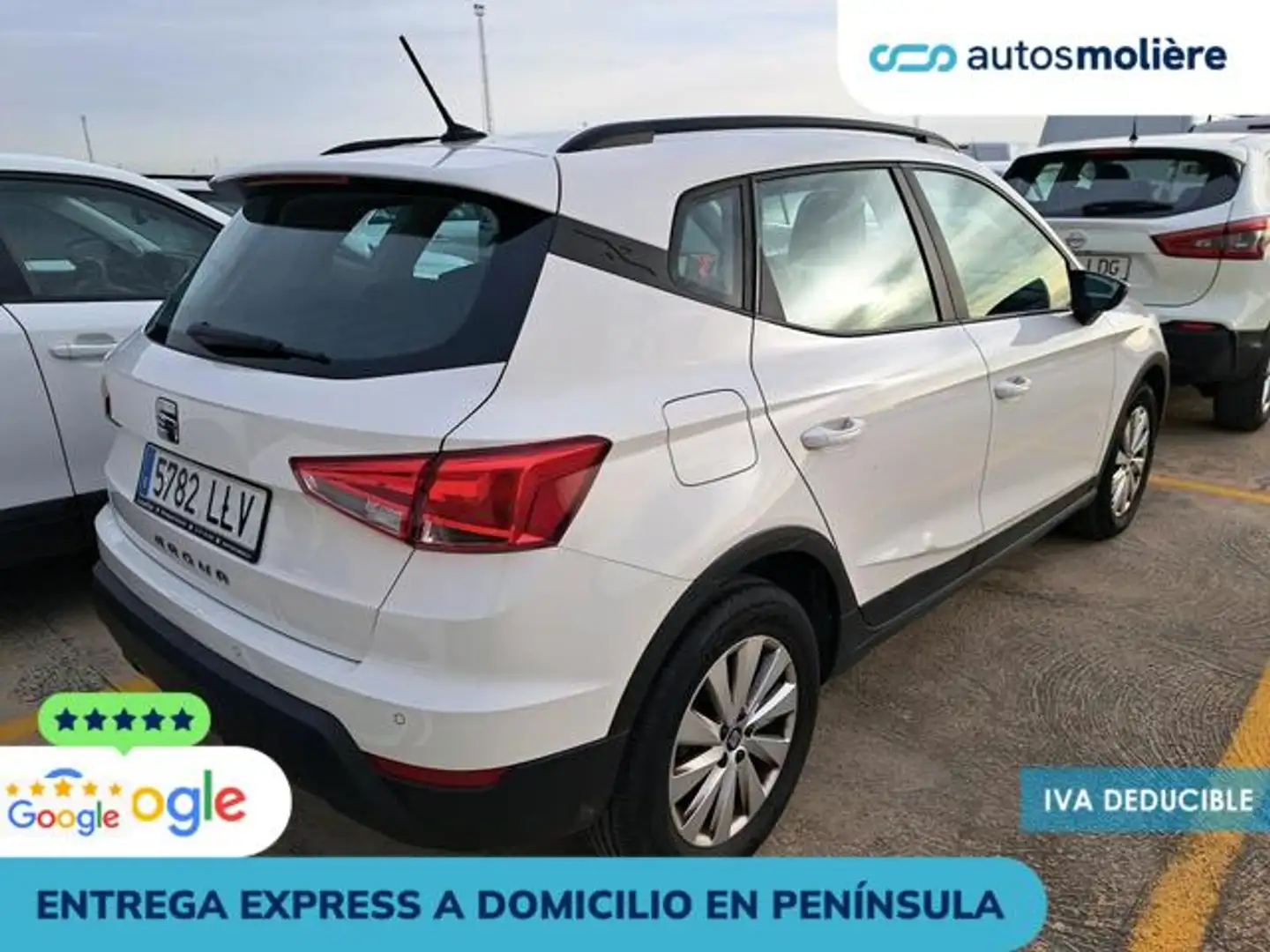 SEAT Arona 1.0 TSI Ecomotive S&S Style 110 Blanco - 2