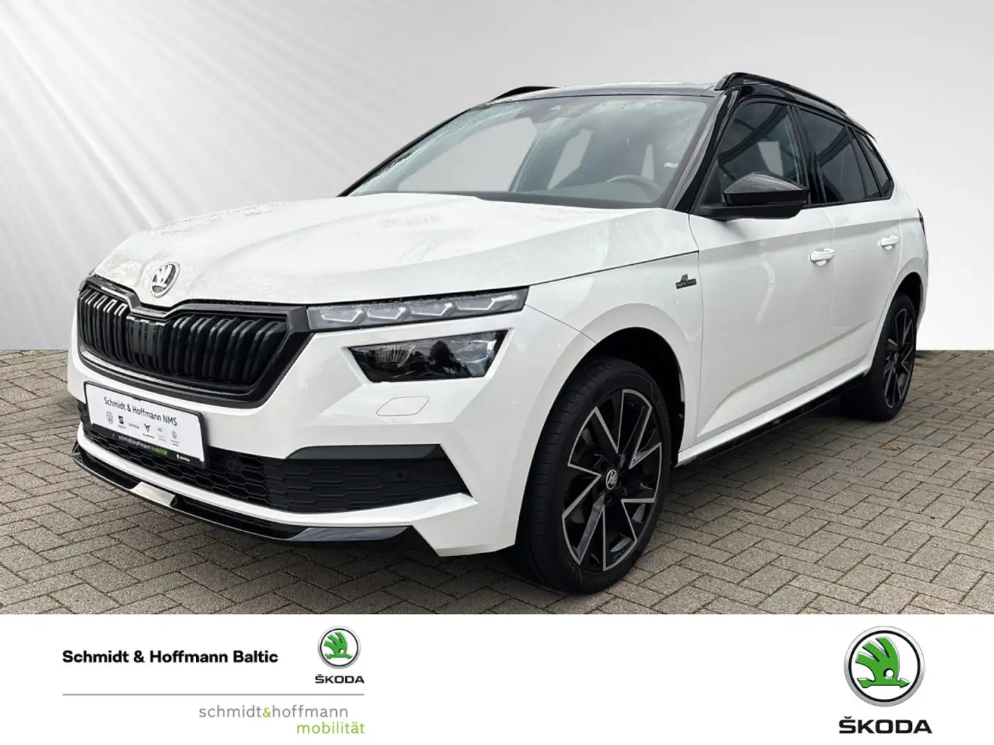 Skoda Kamiq Monte Carlo Klima Rückfahrkamera Kurvenlicht Weiß - 1