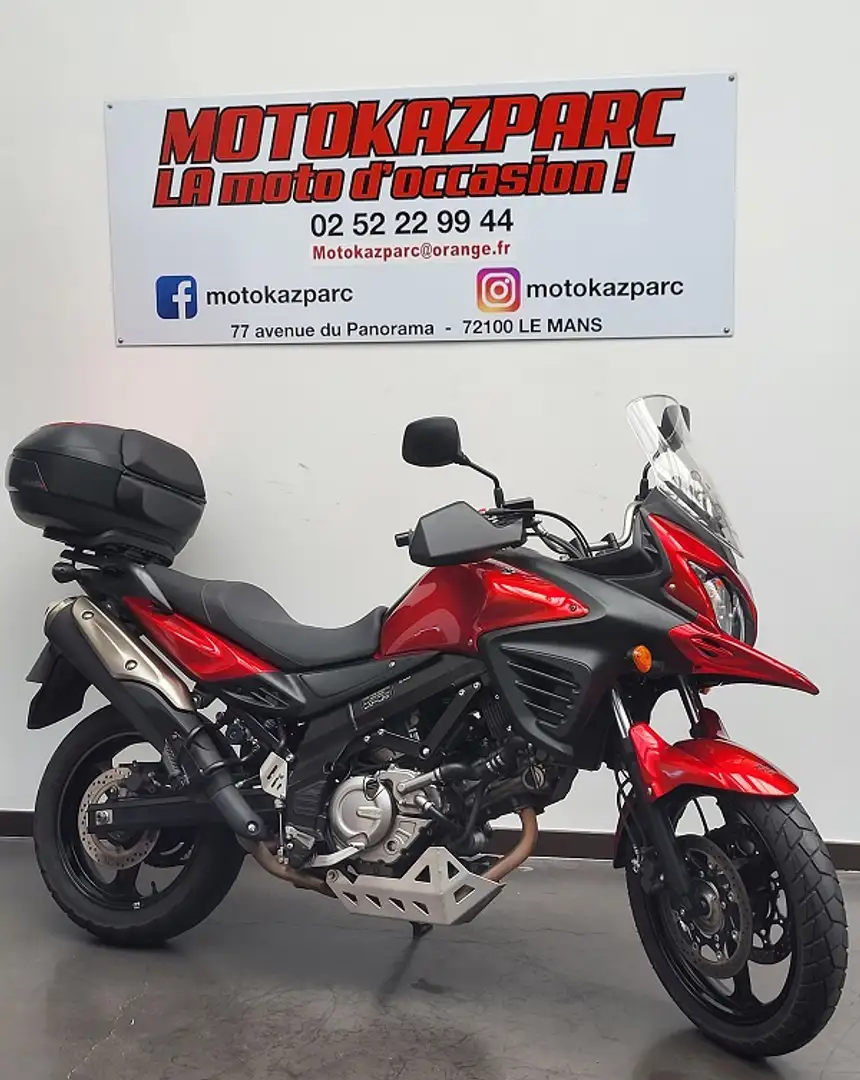 Suzuki V-Strom 650 Rouge - 1