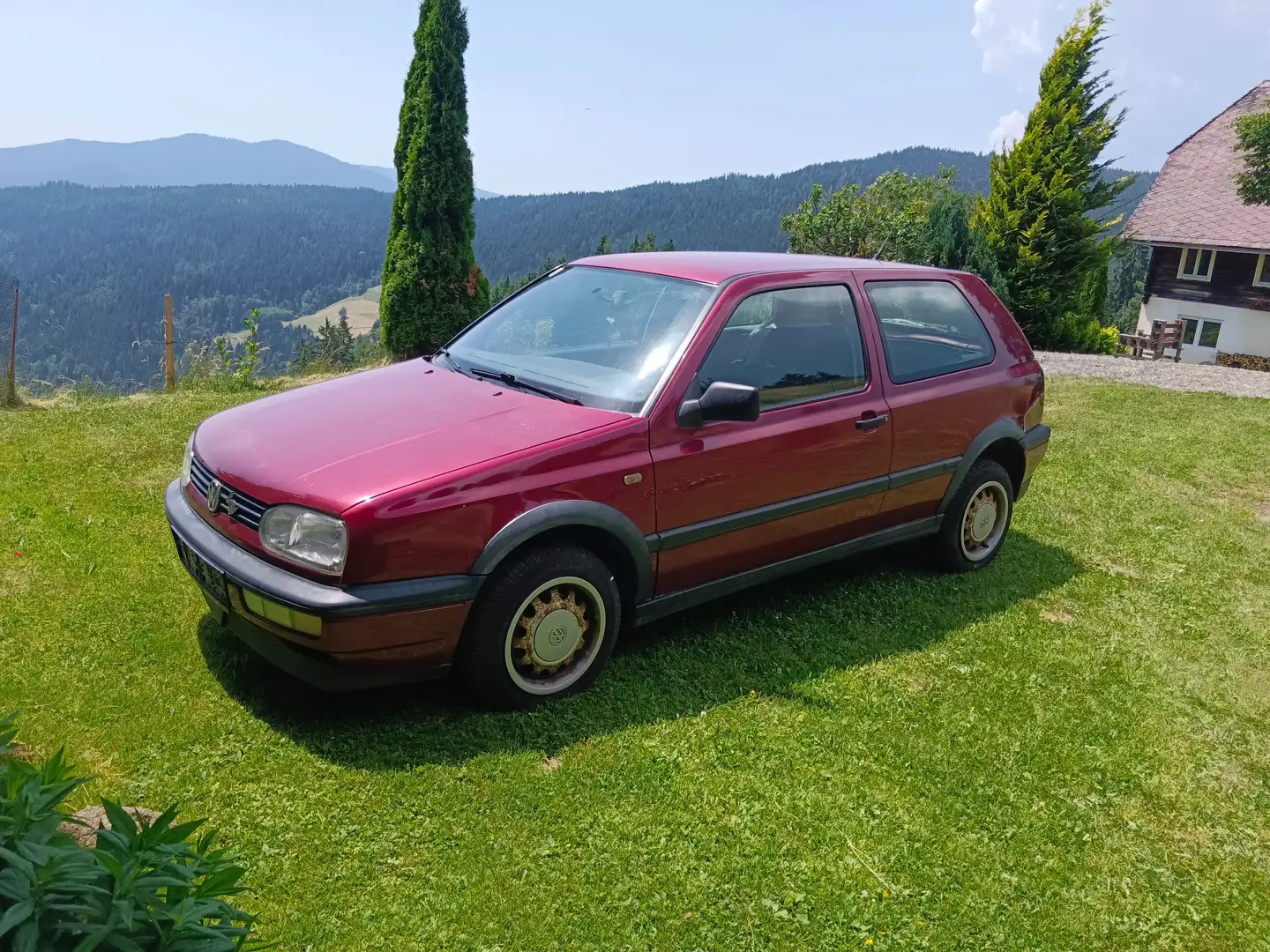 Volkswagen Golf Golf Rabbit TDI Rouge - 1