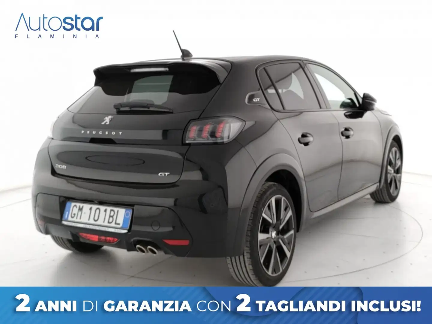 Peugeot 208 1.2 puretech Allure Pack s&s 130cv eat8 Argent - 2