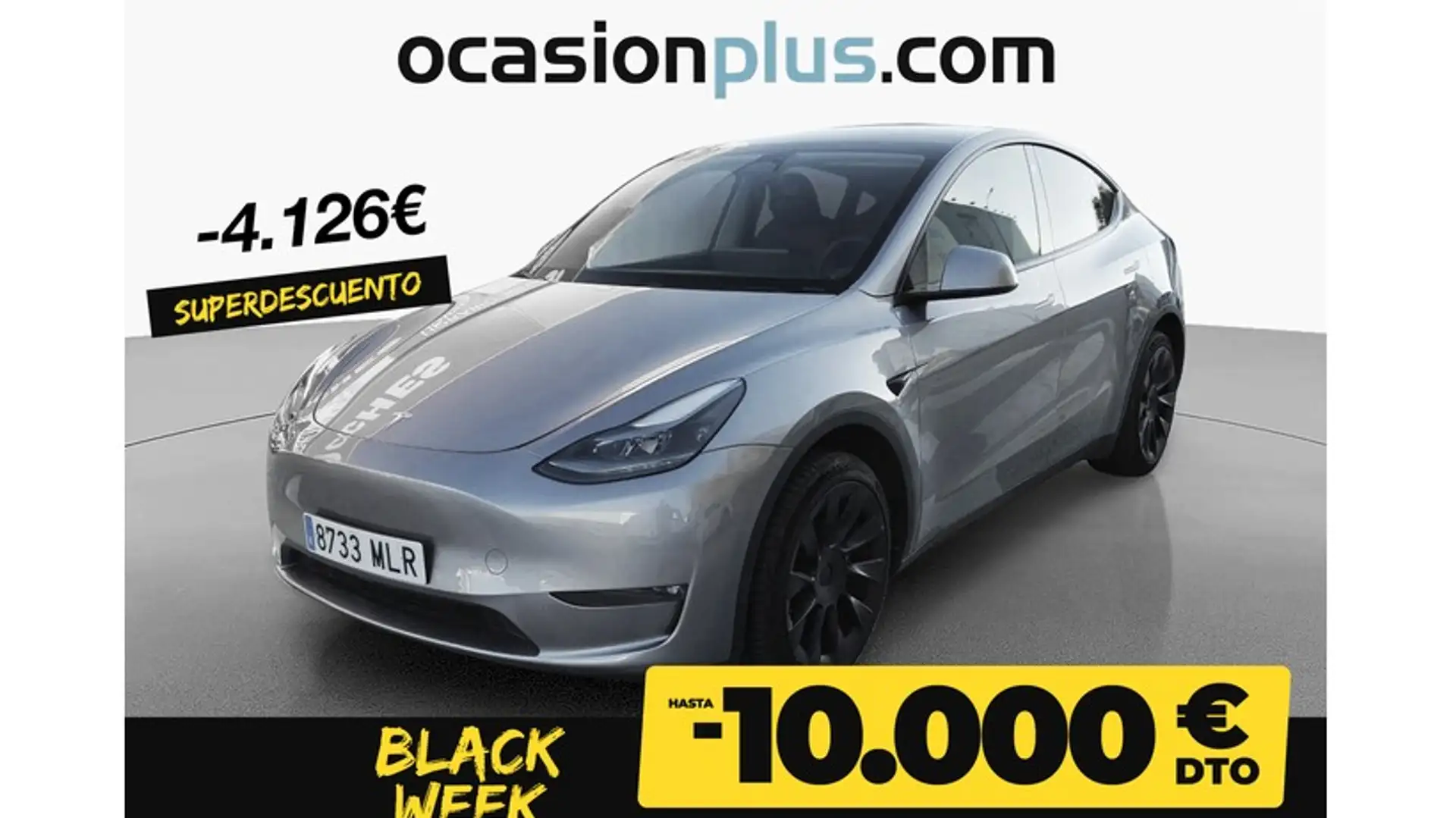 Tesla Model Y Gran Autonomia AWD Argent - 1