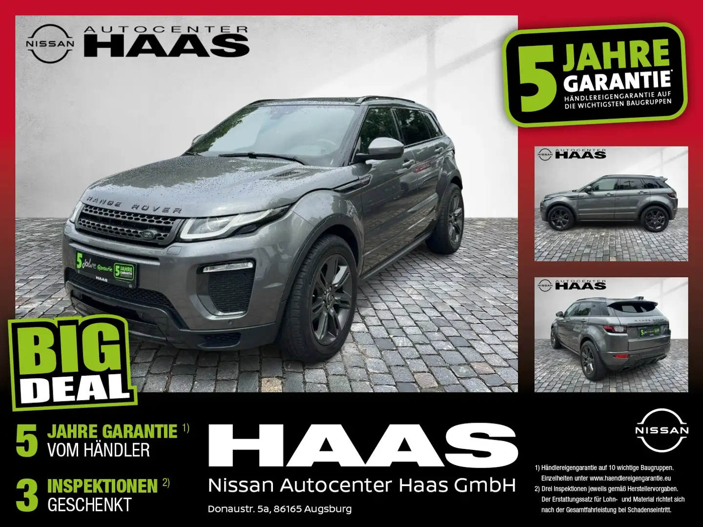 Land Rover Range Rover Evoque SE Dynamic Landmark Edition Grau - 1
