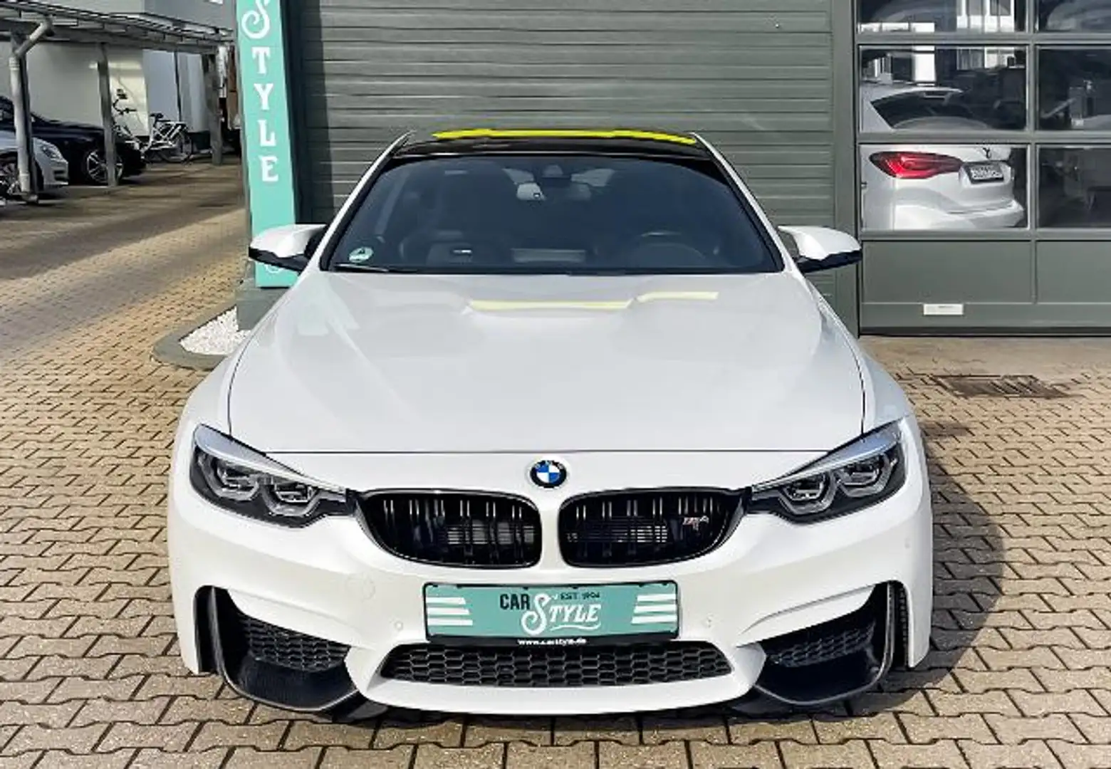 BMW M4 Competition LCI CARBON BBS SHZ NAVI HUD HiFi Weiß - 2