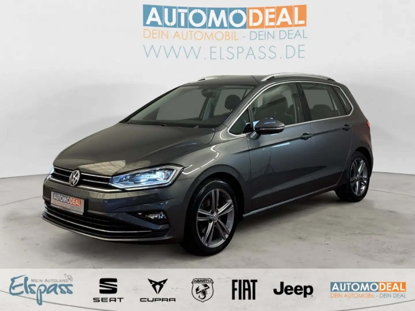 Volkswagen Golf Sportsvan VII Highline AUTOMATIK LED AHK KAMERA ACC SITZ.HZG Grey - 1