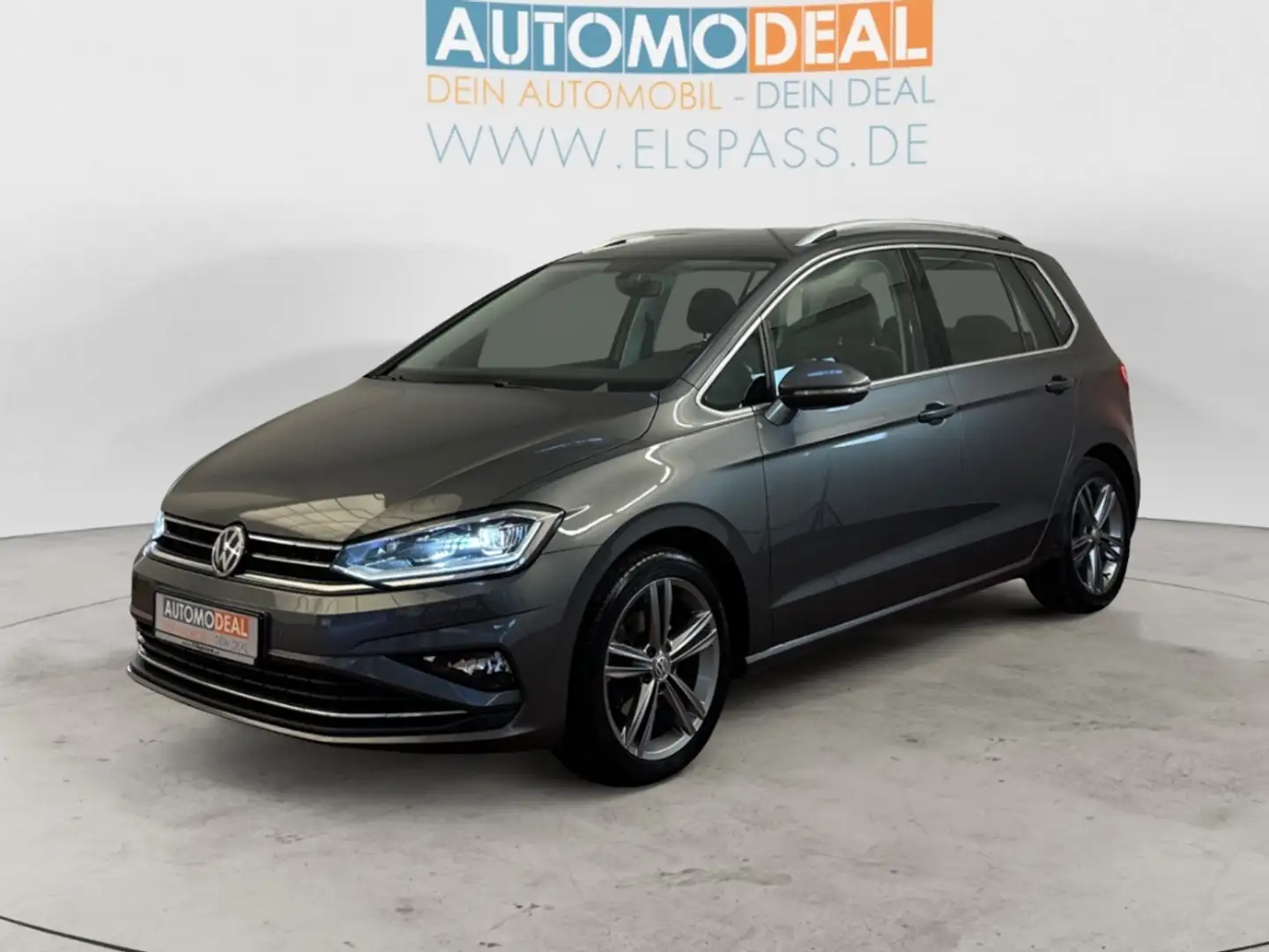 Volkswagen Golf Sportsvan VII Highline AUTOMATIK LED AHK KAMERA ACC SITZ.HZG Grey - 2